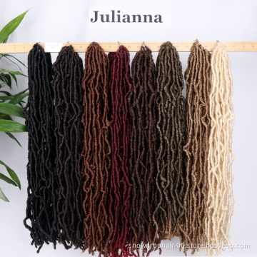 Long Braid Blonde Private Label Wholesale 85G Short 613 18 36" 14 Brown Crochet 24 36 Inches Faux Hair Locs